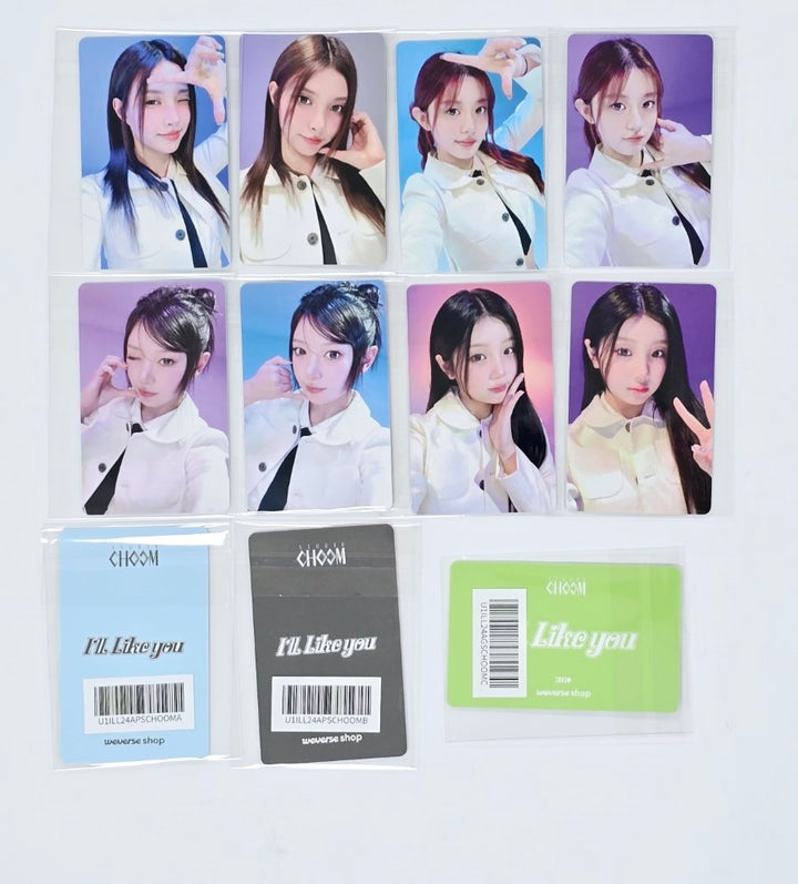 ILLIT "I’LL LIKE YOU" - Weverse Shop (Studio Choom) Gift Photocard [GLLIT Ver.] [24.10.28]