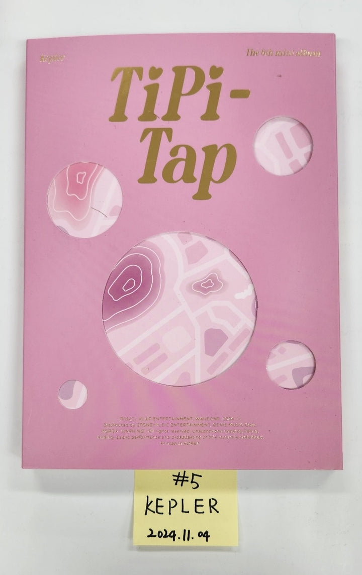THE BOYZ "導火線", Kep1er "TIPI-TAP" - Hand Autographed(Signed) Promo Album [24.11.4]