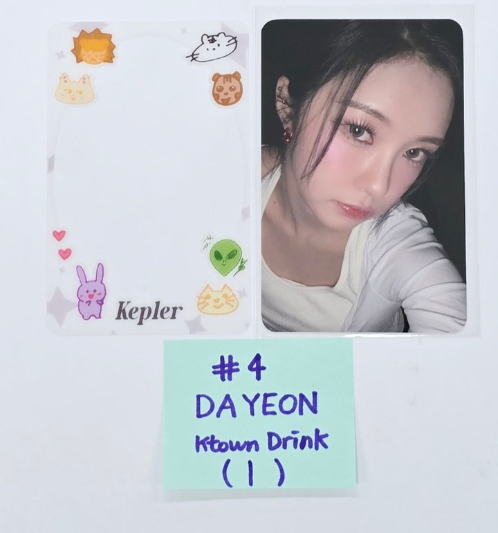Kep1er "TIPI-TAP" - Ktown4U Drink Event Photocard [24.11.12]