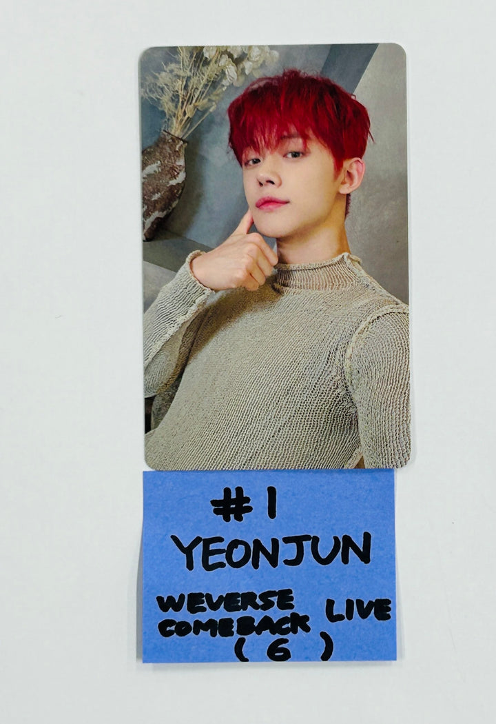 TXT "SANCTUARY" - Weverse Shop Comeback Live Event Photocard [24.11.13]