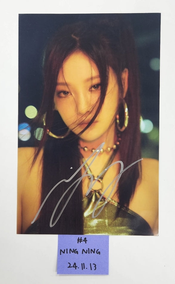 Aespa "Armageddon : The Mystery Circle" - A Cut Page From Fansign Event Album [24.11.13]