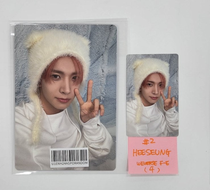ENHYPEN "ROMANCE : UNTOLD -daydream" - Weverse Shop Fansign Event Photocard &amp; Stand Photo [24.11.14]