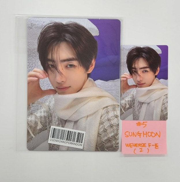 ENHYPEN "ROMANCE : UNTOLD -daydream" - Weverse Shop Fansign Event Photocard &amp; Stand Photo [24.11.14]
