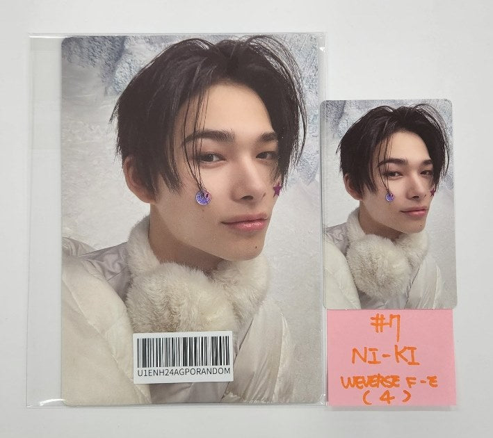 ENHYPEN "ROMANCE : UNTOLD -daydream" - Weverse Shop Fansign Event Photocard &amp; Stand Photo [24.11.14]