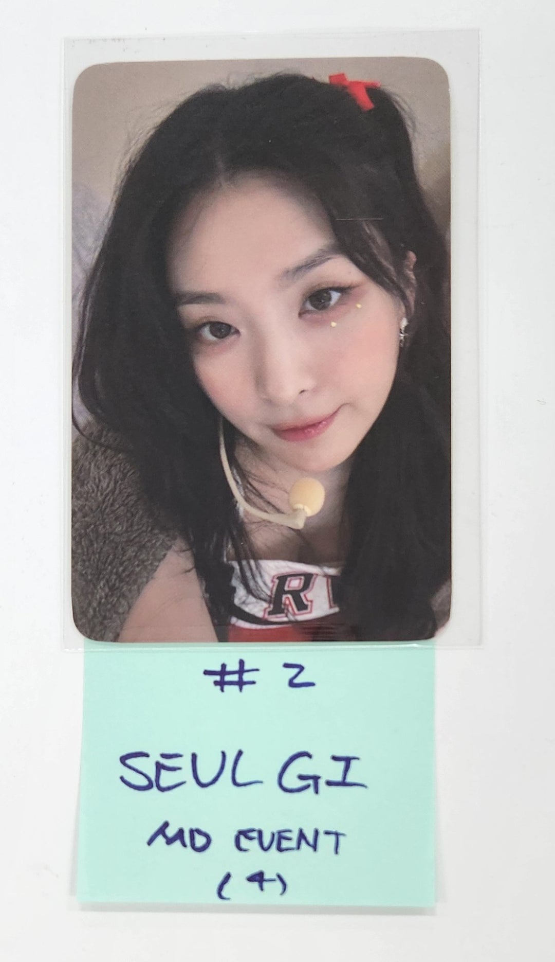 Red Velvet x Knotted "Sweet Dreams" - Official MD Event Photocard [24.11.15]