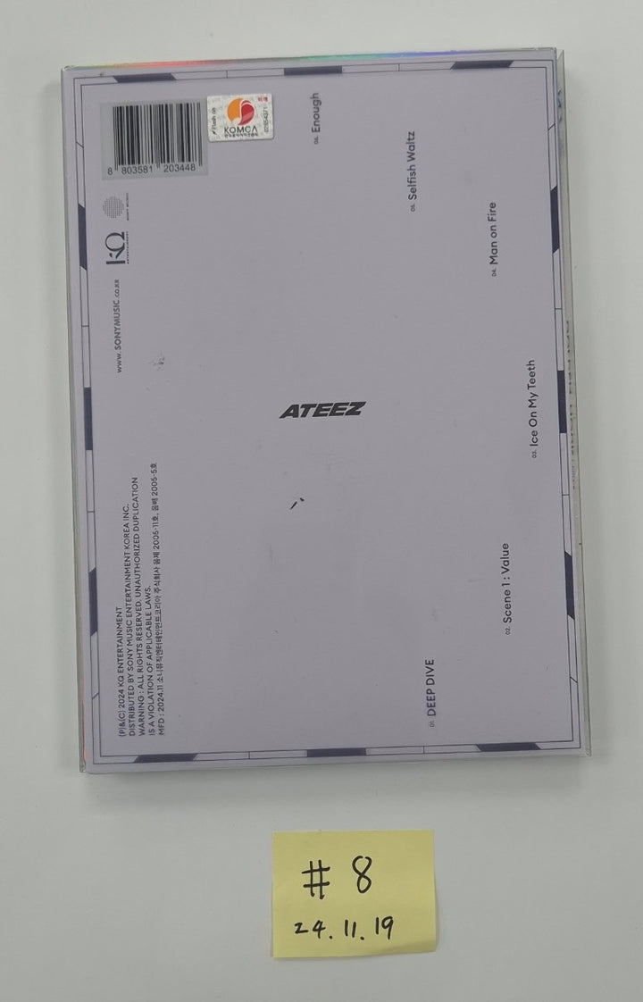 ENHYPEN "ROMANCE : UNTOLD -daydream-", NCT DREAM "DREAMSCAPE ", Ateez "GOLDEN HOUR : Part.2", EPEX "소화(韶華)" - Hand Autographed(Signed) Promo Album [24.11.19]