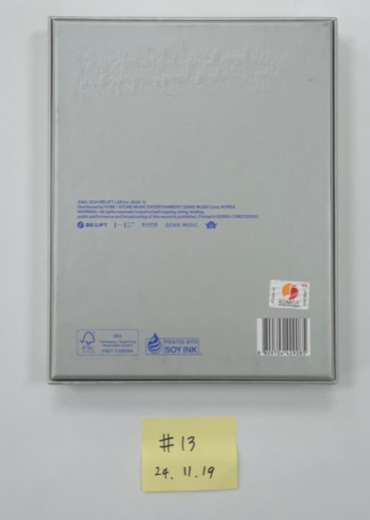 ENHYPEN "ROMANCE : UNTOLD -daydream-", NCT DREAM "DREAMSCAPE ", Ateez "GOLDEN HOUR : Part.2", EPEX "소화(韶華)" - Hand Autographed(Signed) Promo Album [24.11.19]