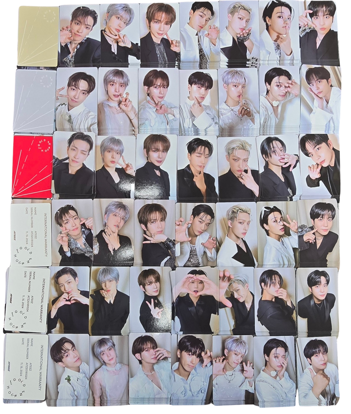 Ateez "GOLDEN HOUR : Part.2" - Official Photocard (2) [24.11.20]