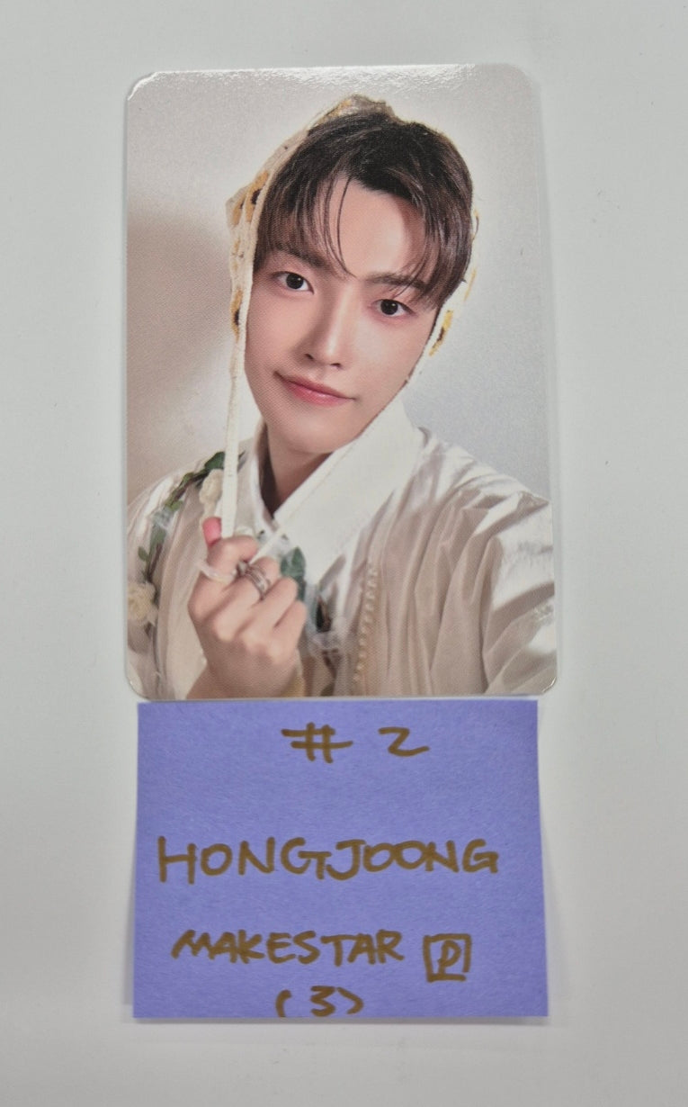 Ateez "GOLDEN HOUR : Part.2" - Makestar Pre-Order Benefit Photocard, Mini L-Holder Set (8EA) [Poca Ver.] [24.11.21]
