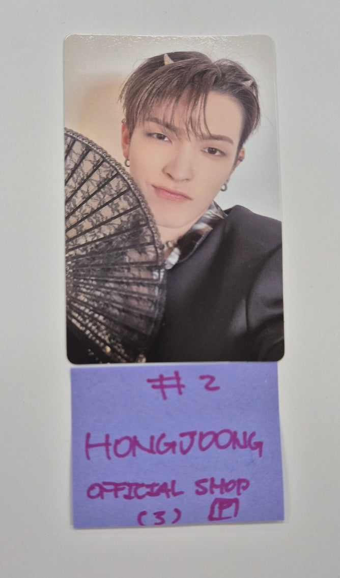 Ateez "GOLDEN HOUR : Part.2" - Official Shop Pre-Order Benefit Photocard [Poca Ver.] [24.11.21]
