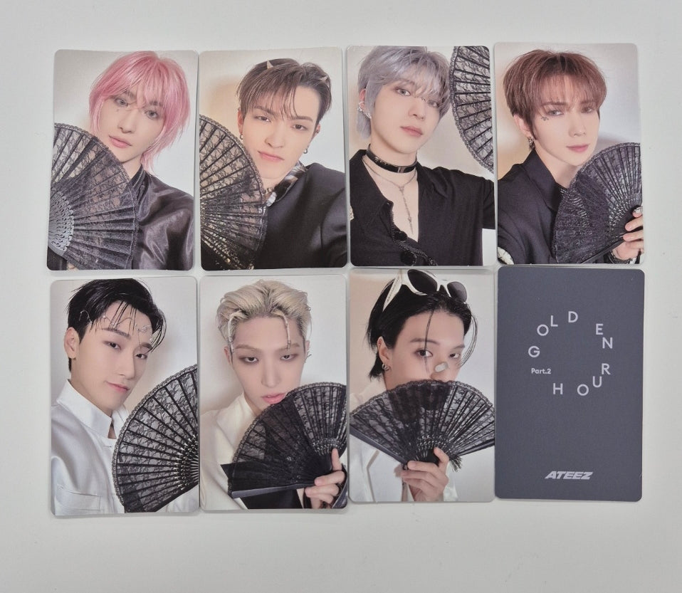 Ateez "GOLDEN HOUR : Part.2" - Official Shop Pre-Order Benefit Photocard [Poca Ver.] [24.11.21]