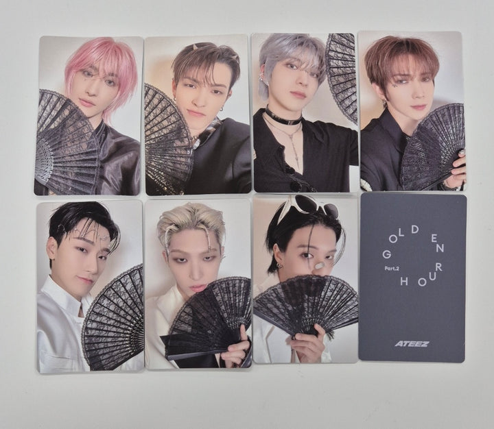 Ateez "GOLDEN HOUR : Part.2" - Official Shop Pre-Order Benefit Photocard [Poca Ver.] [24.11.21]