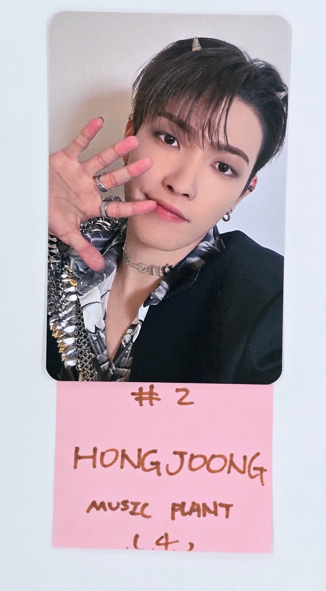 Ateez "GOLDEN HOUR : Part.2" - Music Plant Pre-Order Benefit Photocard [24.11.27]