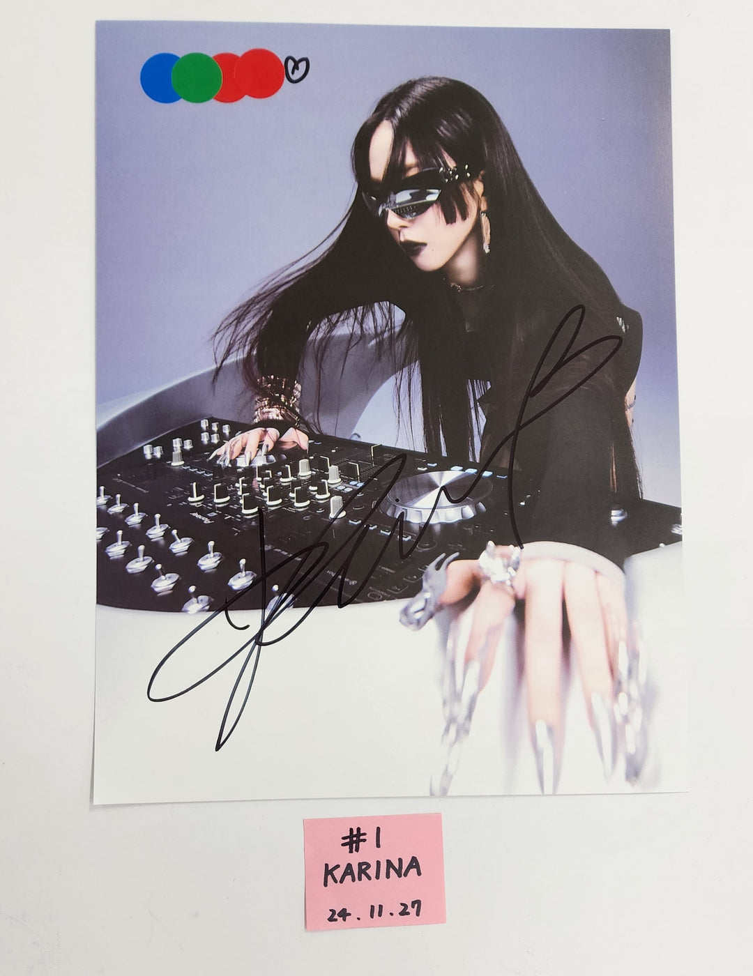 Aespa "Whiplash" - A Cut Page From Fansign Event Album [24.11.27]