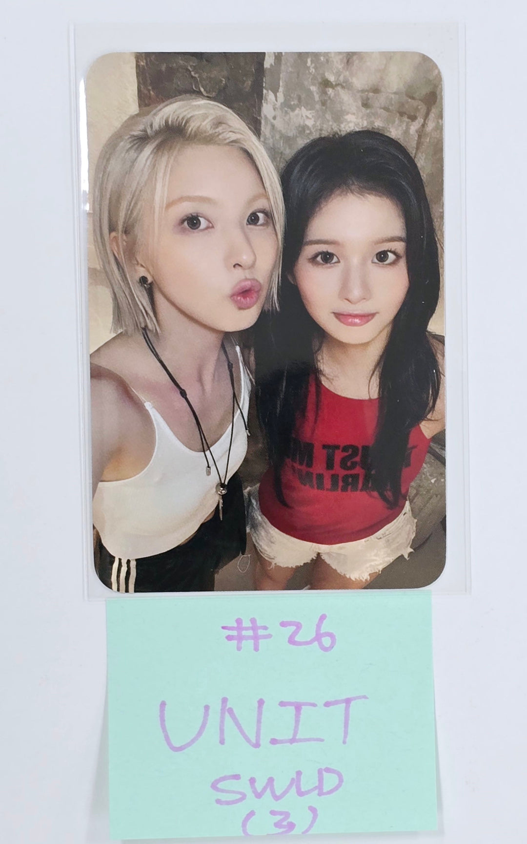 NMIXX "Fe3O4: STICK OUT" - Soundwave Lucky Draw Event Photocard Round 3 [24.11.28]