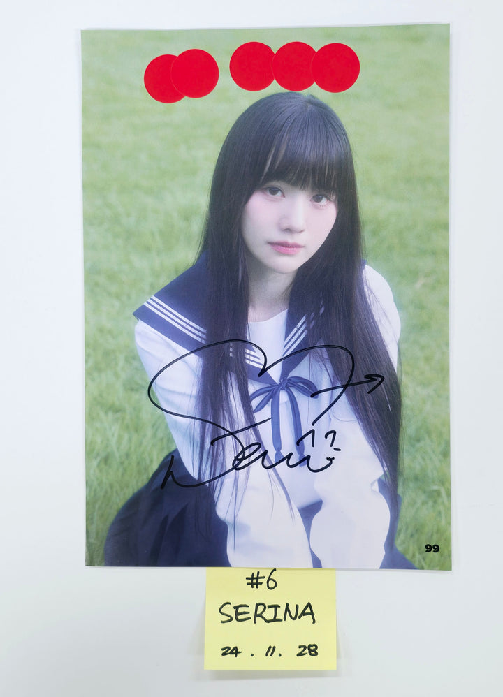 MADEIN “DEBUT EP: 상승” - A Cut Page From Fansign Event Album [24.11.28]