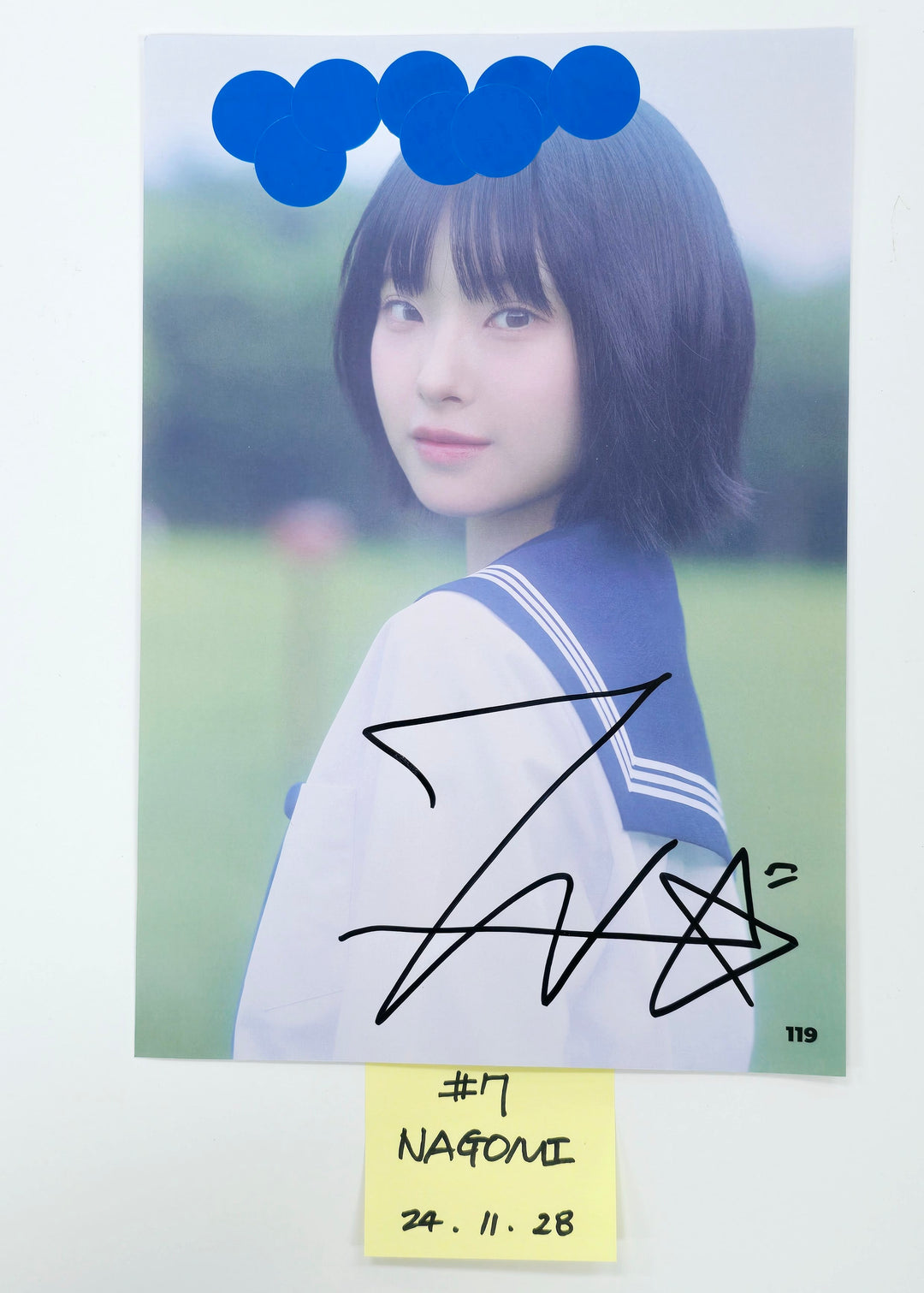 MADEIN “DEBUT EP: 상승” - A Cut Page From Fansign Event Album [24.11.28]