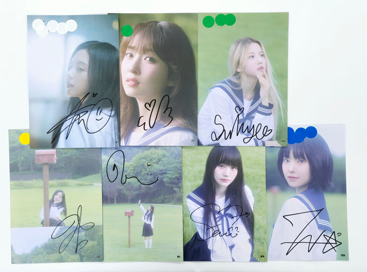 MADEIN “DEBUT EP: 상승” - A Cut Page From Fansign Event Album [24.11.28]