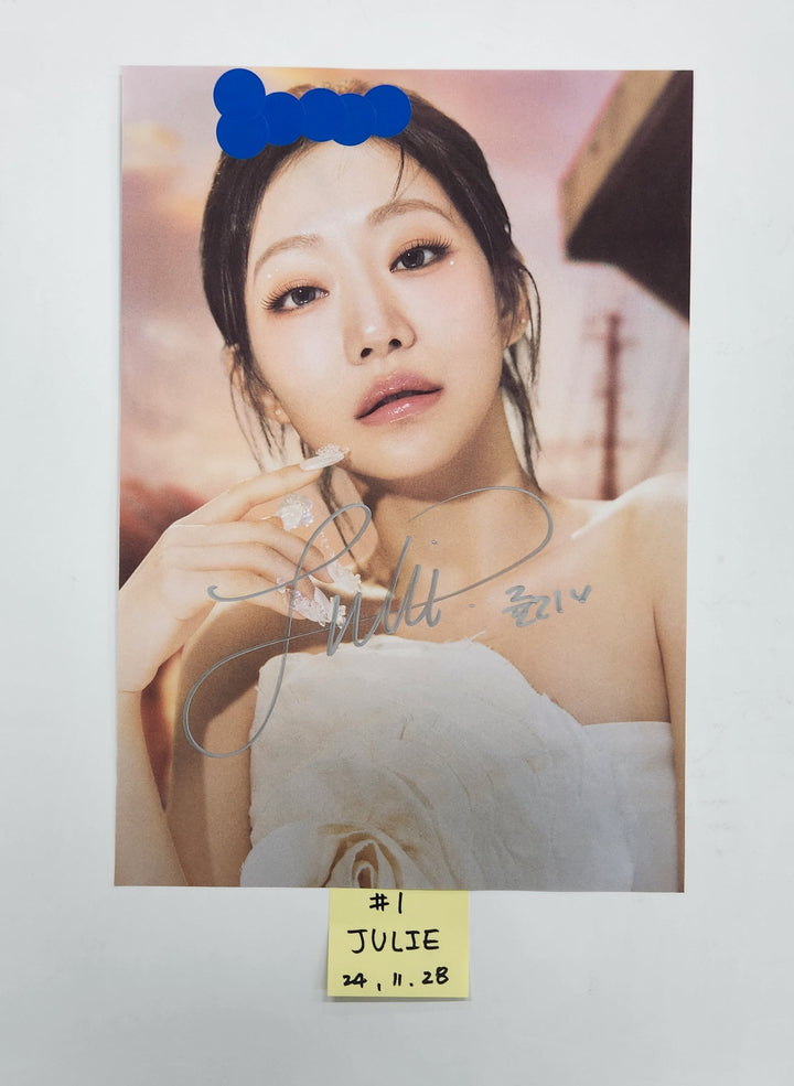 Kiss of Life "Lose Yourself" - A Cut Page From Fansign Event Album [24.11.28]