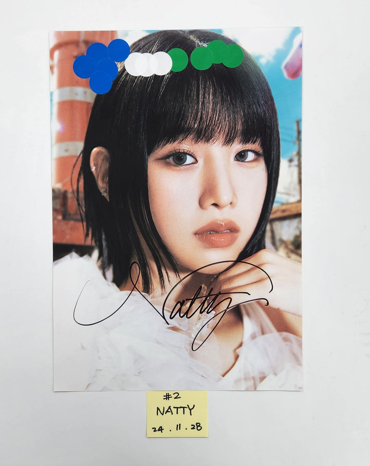 Kiss of Life "Lose Yourself" - A Cut Page From Fansign Event Album [24.11.28]