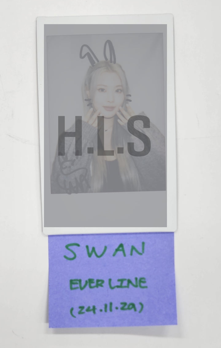 PURPLE KISS "HEADWAY" - Hand Autograpehd(Signed) Polaroid [24.11.29]