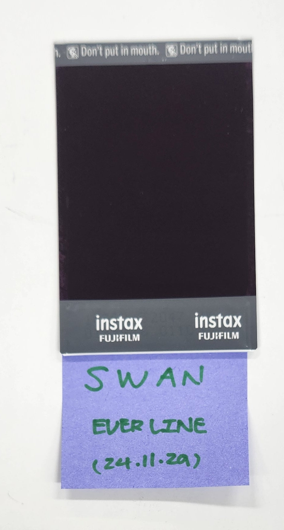 PURPLE KISS "HEADWAY" - Hand Autograpehd(Signed) Polaroid [24.11.29]