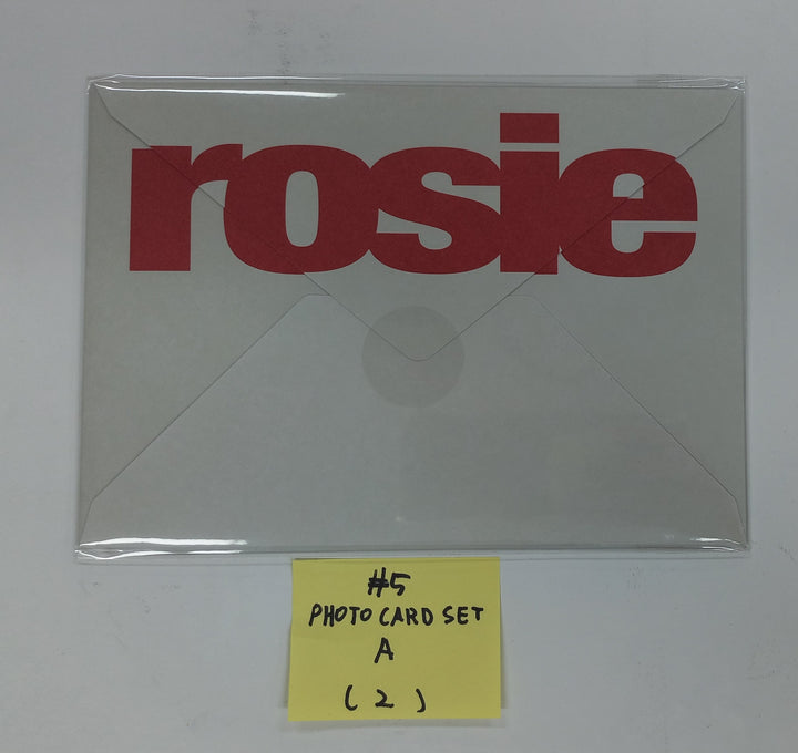 ROSE (of Black Pink) - TheBlackLabel Pop-Up Store MD (Photocard Set, Key Chain, T-Shirt, Socks Set) [24.12.6]