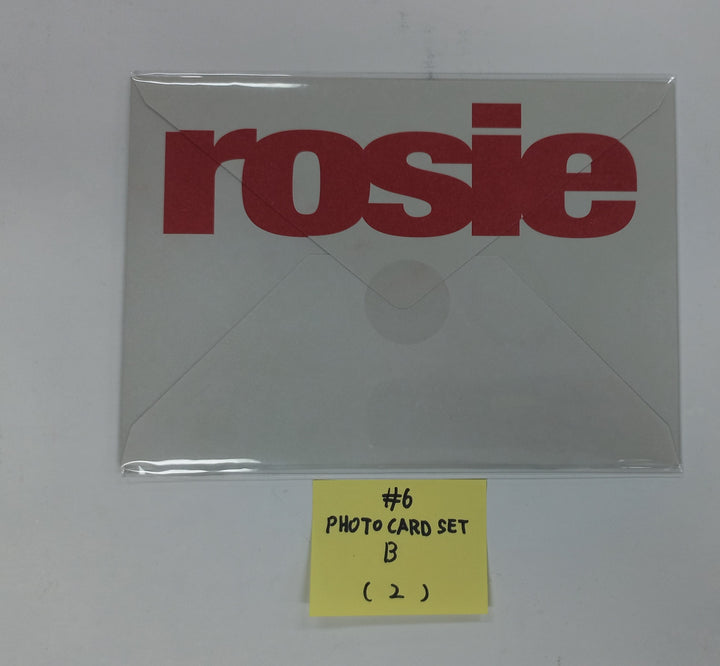 ROSE (of Black Pink) - TheBlackLabel Pop-Up Store MD (Photocard Set, Key Chain, T-Shirt, Socks Set) [24.12.6]