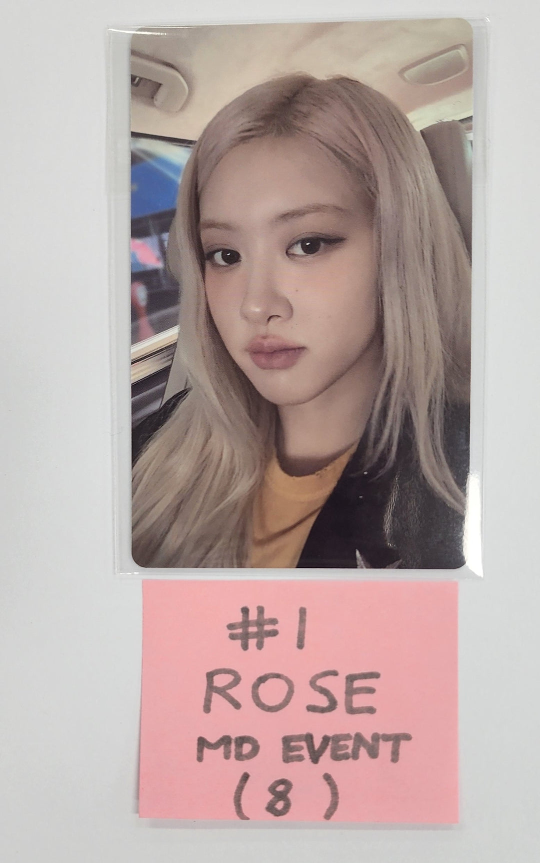 ROSE (of Black Pink) - TheBlackLabel Pop-Up Store MD Event, Visiter QR Event Photocard [24.12.6]