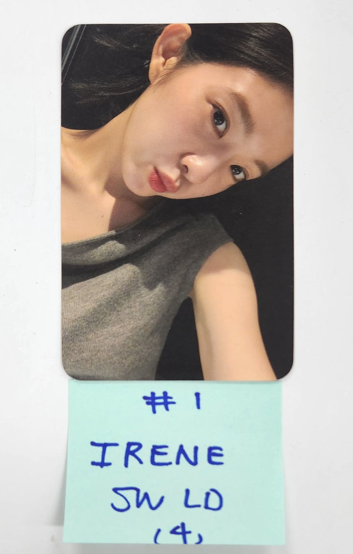 IRENE (Of Red Velvet) "Like A Flower" - [Soundwave, Apple Music] Lucky Draw &amp; [Makestar, SM Town] Pre-Order Benefit Photocard [24.12.9]