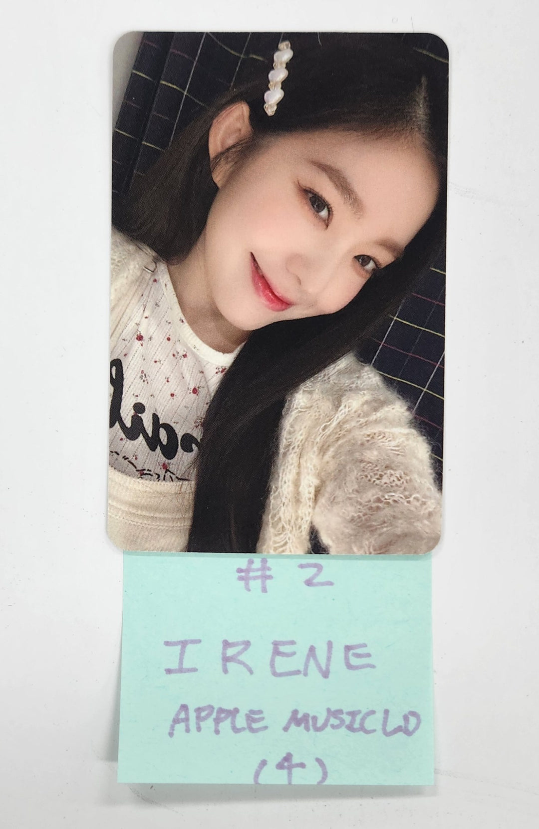 IRENE (Of Red Velvet) "Like A Flower" - [Soundwave, Apple Music] Lucky Draw &amp; [Makestar, SM Town] Pre-Order Benefit Photocard [24.12.9]