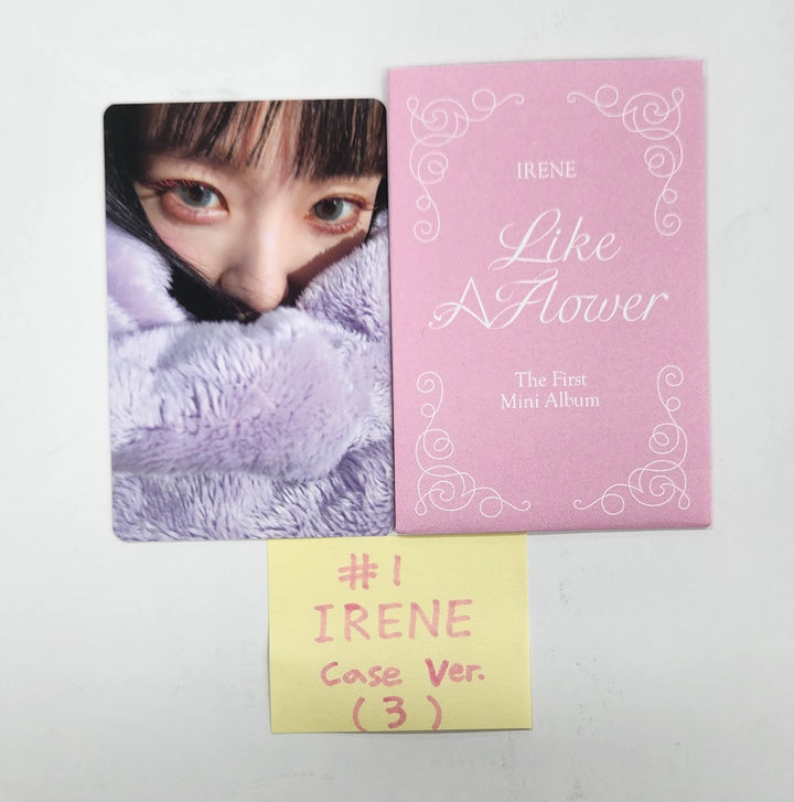 IRENE (Of Red Velvet) "Like A Flower" - Official Photocard [Case Ver.] [24.12.9]