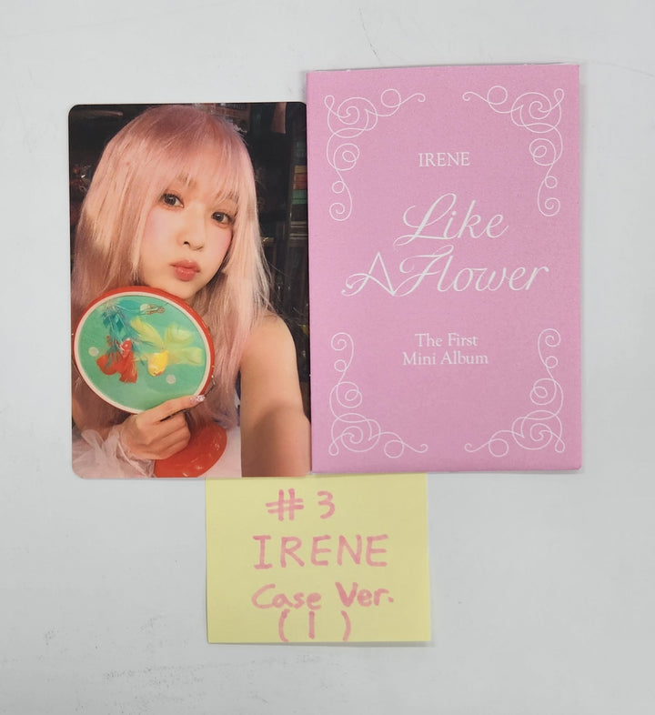 IRENE (Of Red Velvet) "Like A Flower" - Official Photocard [Case Ver.] [24.12.9]