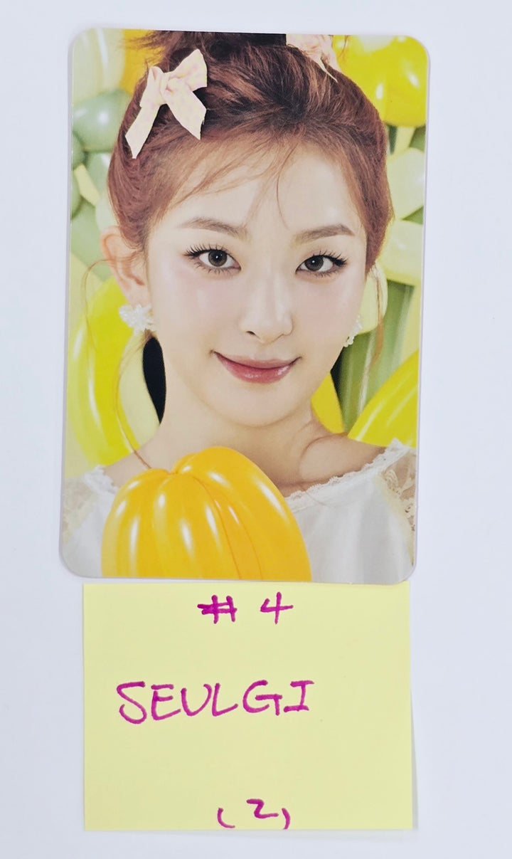 Red Velvet "HAPPINESS : My Dear, ReVe1uv" - Official Trading Photocard [24.12.9]