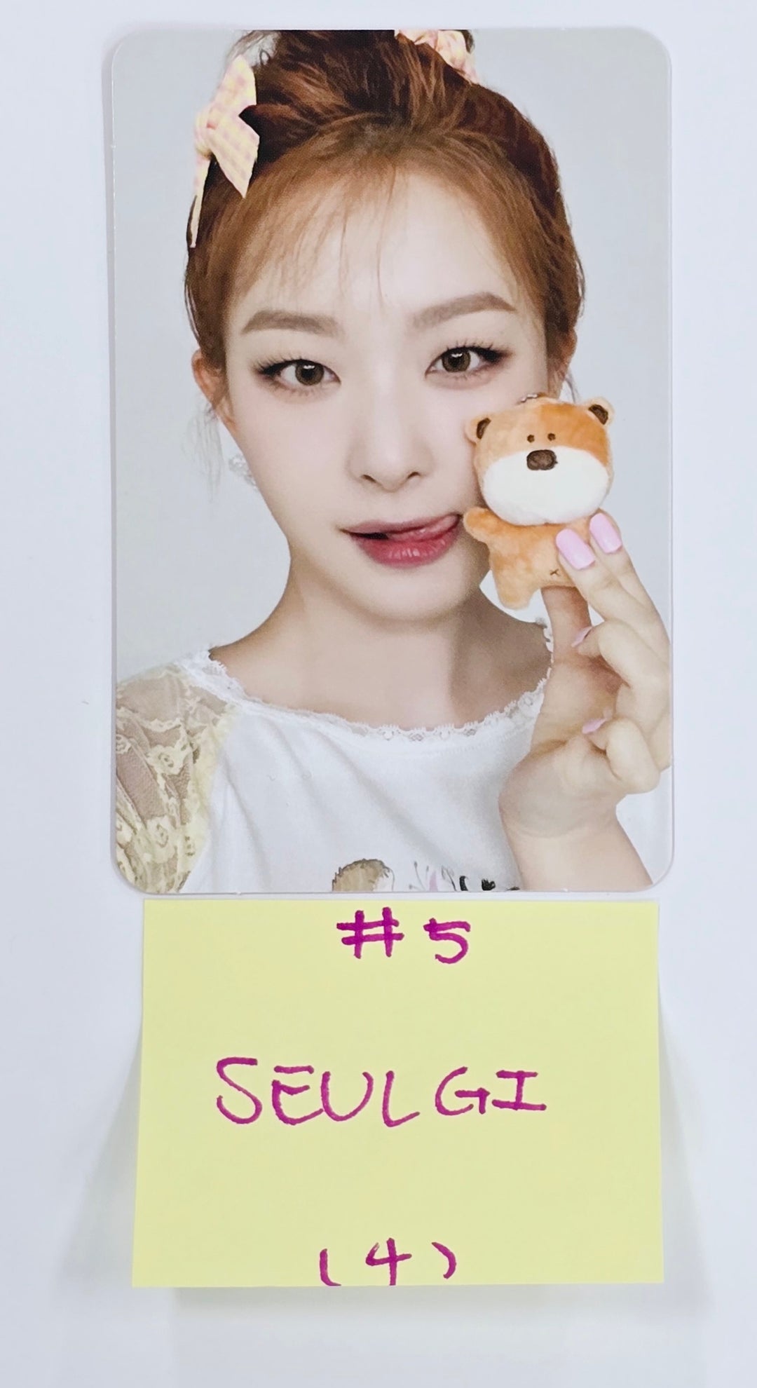Red Velvet "HAPPINESS : My Dear, ReVe1uv" - Official Trading Photocard [24.12.9]