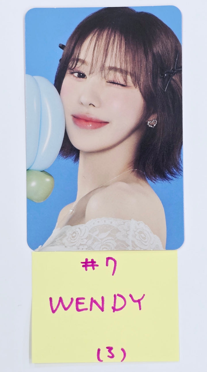 Red Velvet "HAPPINESS : My Dear, ReVe1uv" - Official Trading Photocard [24.12.9]