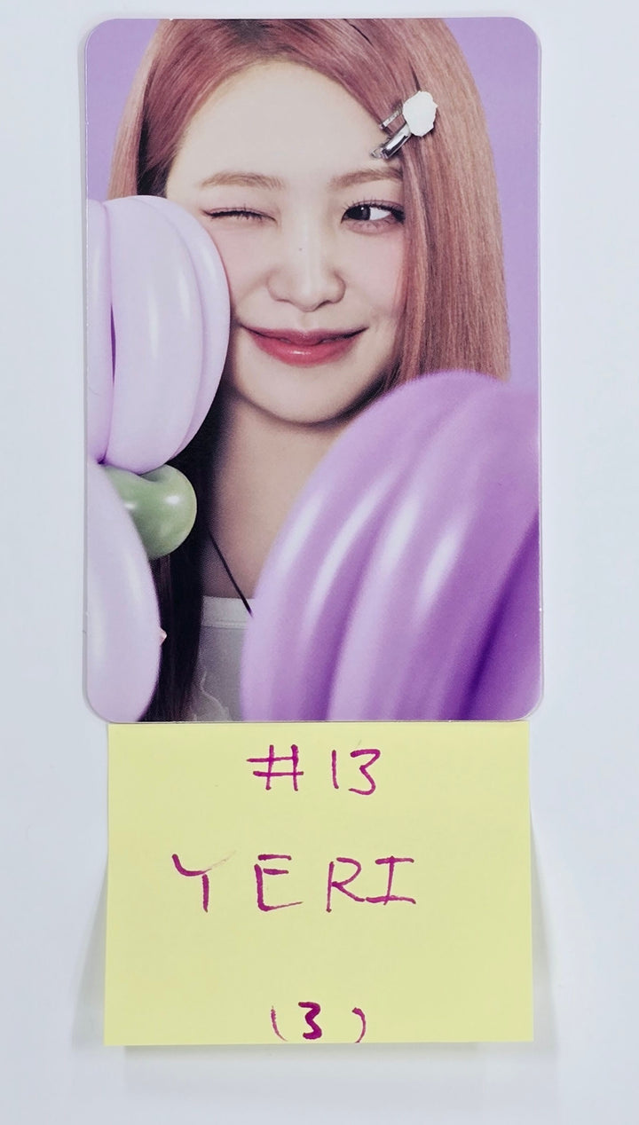 Red Velvet "HAPPINESS : My Dear, ReVe1uv" - Official Trading Photocard [24.12.9]
