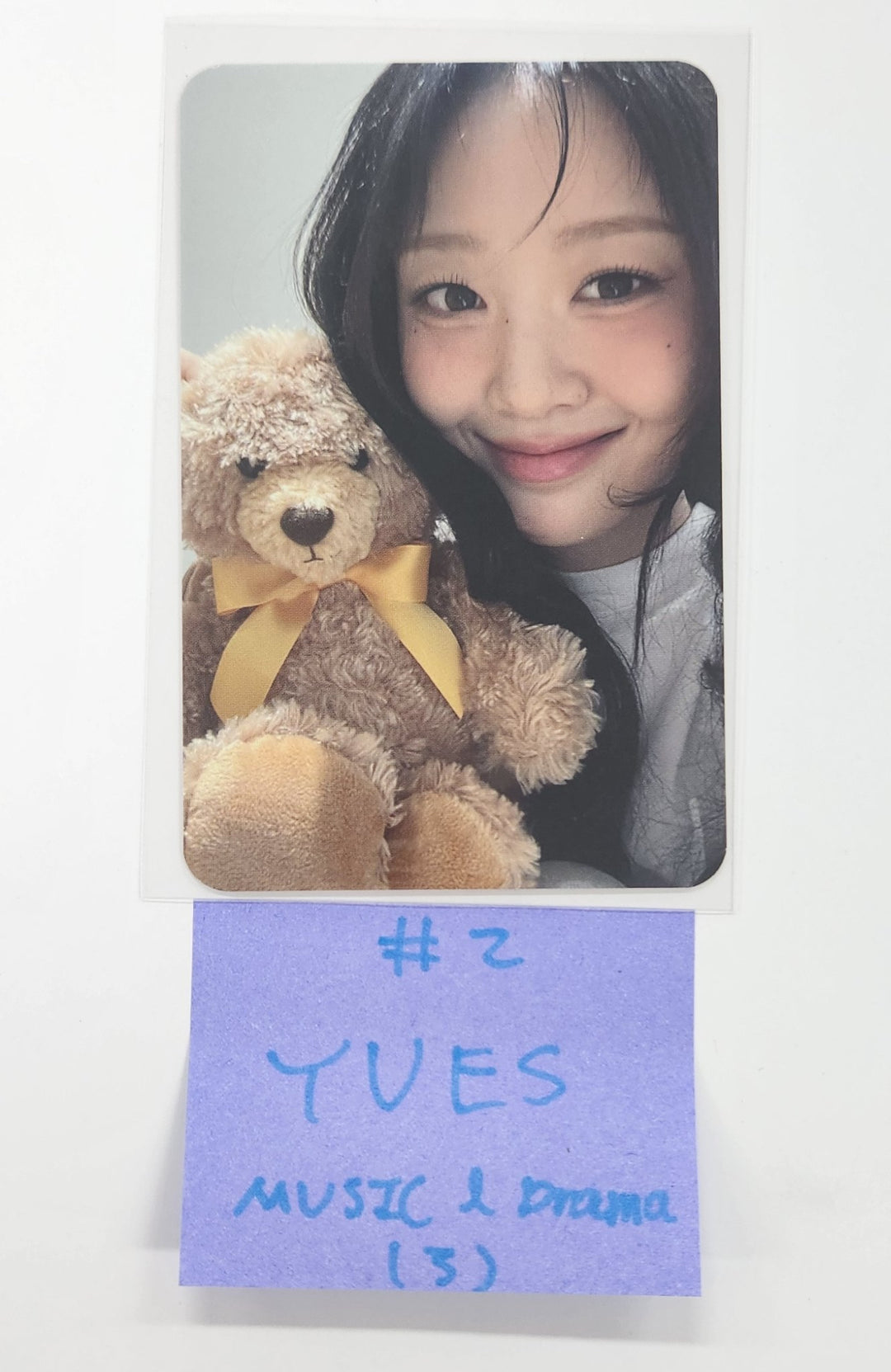 Yves "I Did" - Music &amp; Drama Fansign Event Photocard [24.12.10]