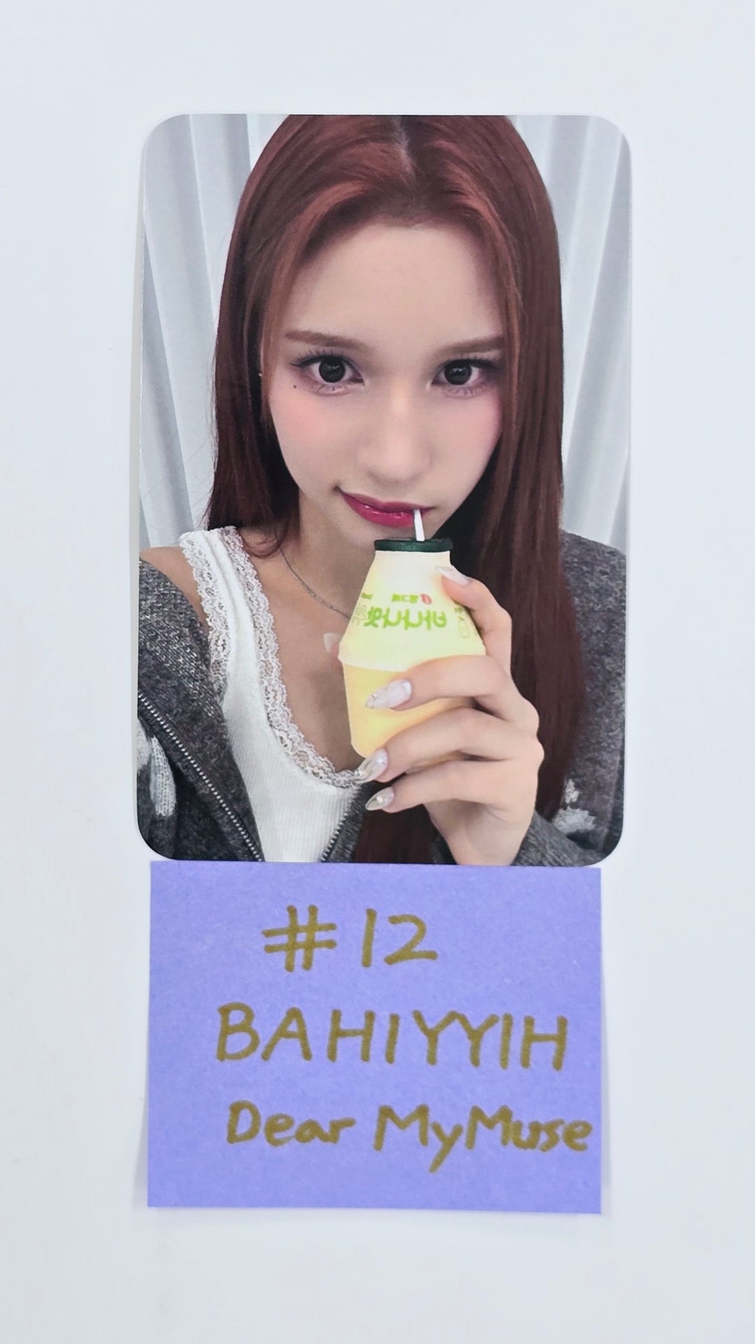 Kep1er "TIPI-TAP" -  Dear My Muse Fnasign Event Photocard [24.12.10]