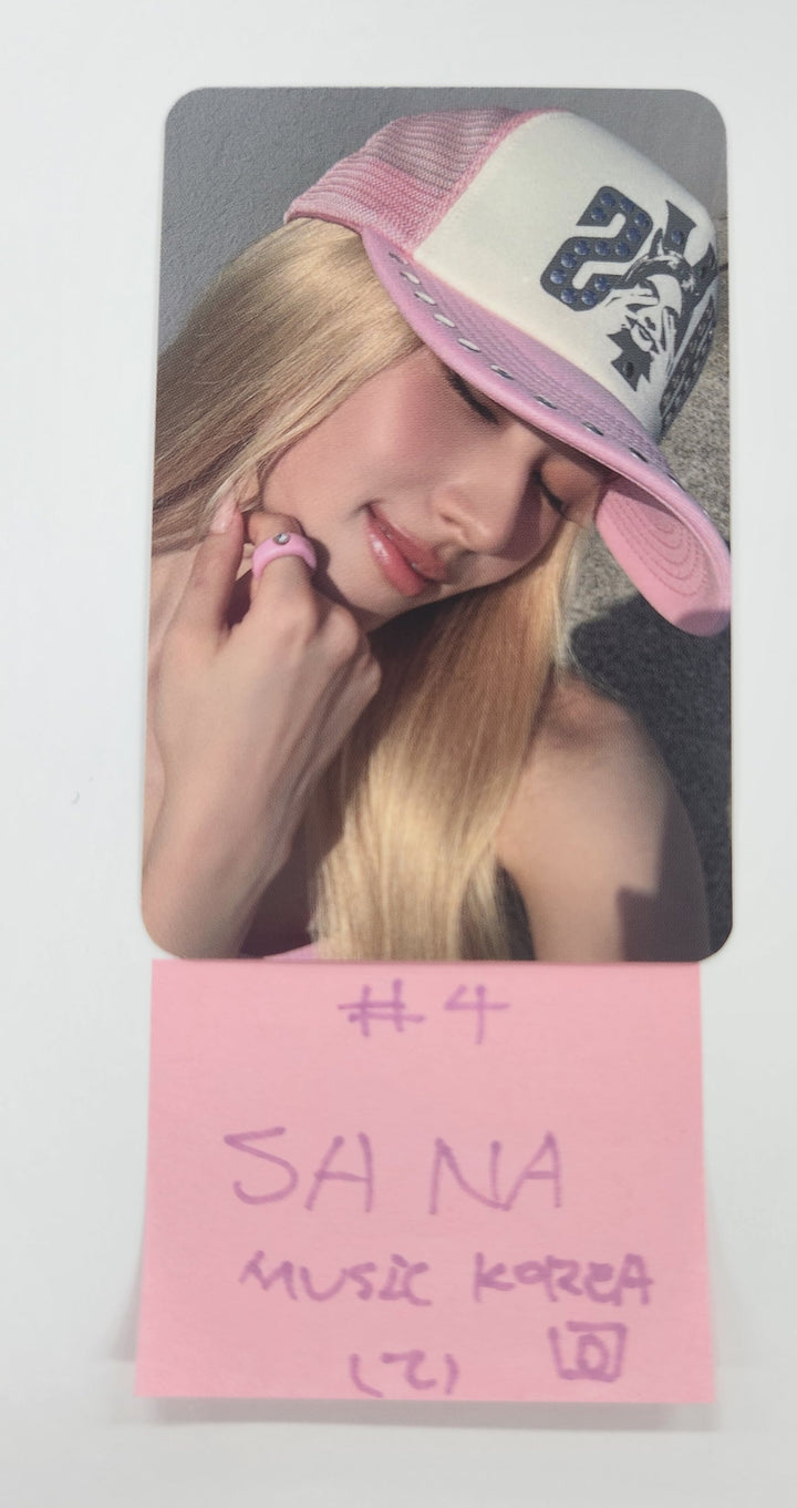 TWICE "STRATEGY" - Music Korea Pre-Order Benefit Photocard [Digipack Ver.] [24.12.11]