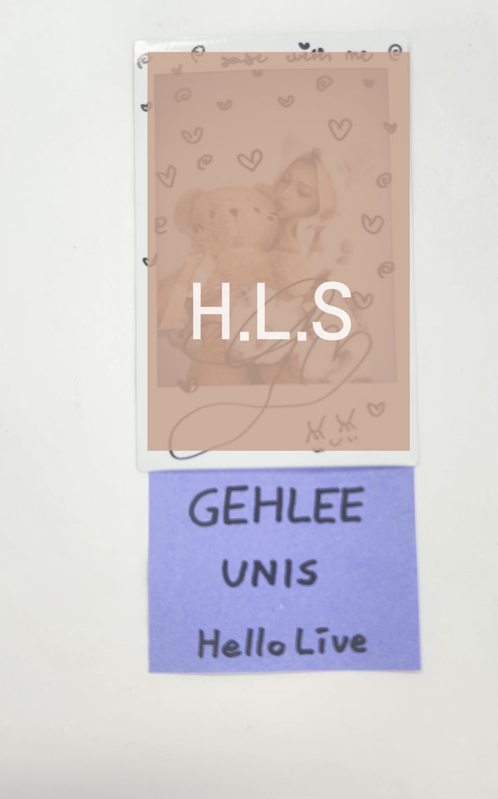 Gehlee (Of UNIS) &