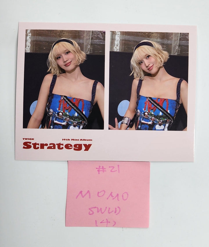TWICE "STRATEGY" - Soundwave Lucky Draw Event Photocard [24.12.16]