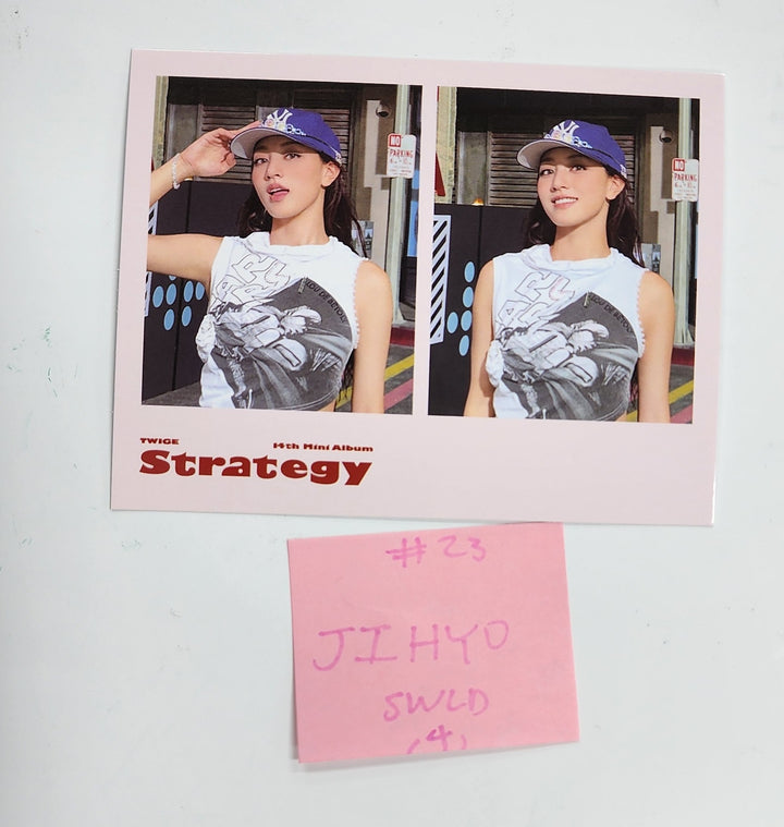TWICE "STRATEGY" - Soundwave Lucky Draw Event Photocard [24.12.16]
