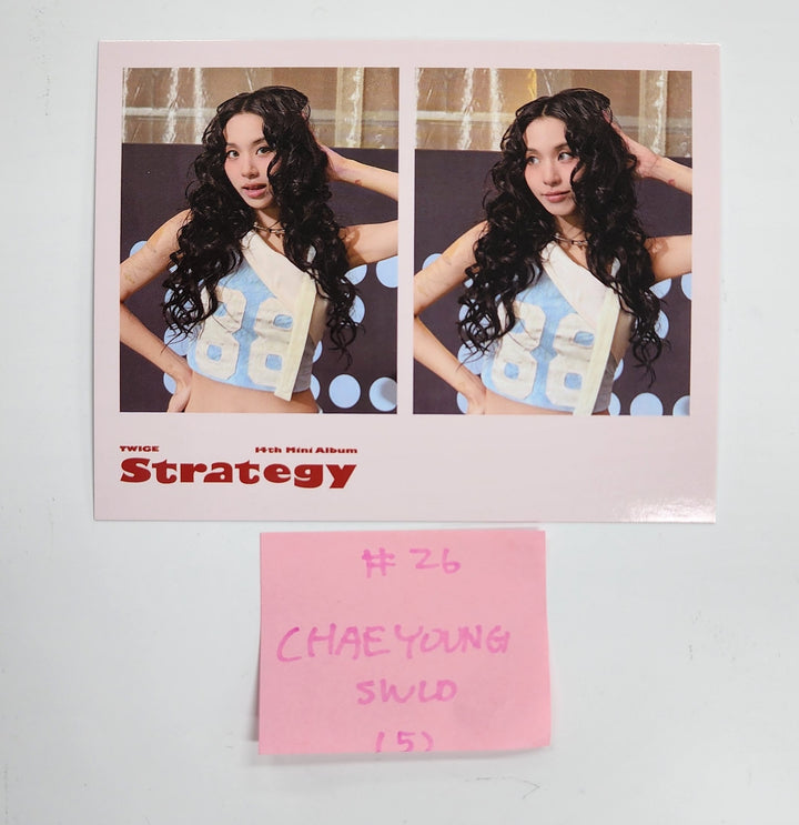 TWICE "STRATEGY" - Soundwave Lucky Draw Event Photocard [24.12.16]