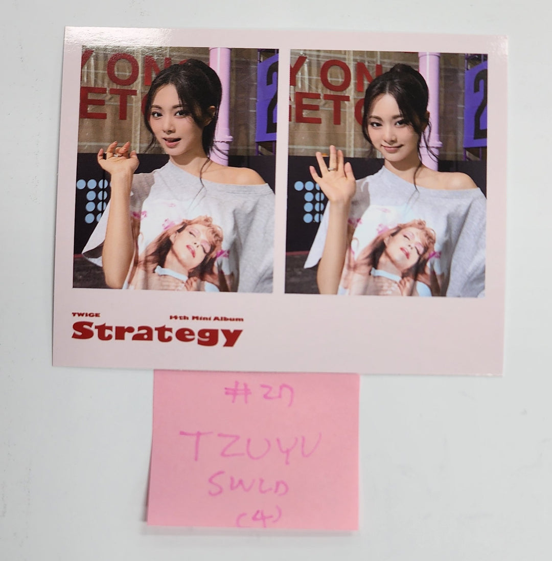 TWICE "STRATEGY" - Soundwave Lucky Draw Event Photocard [24.12.16]
