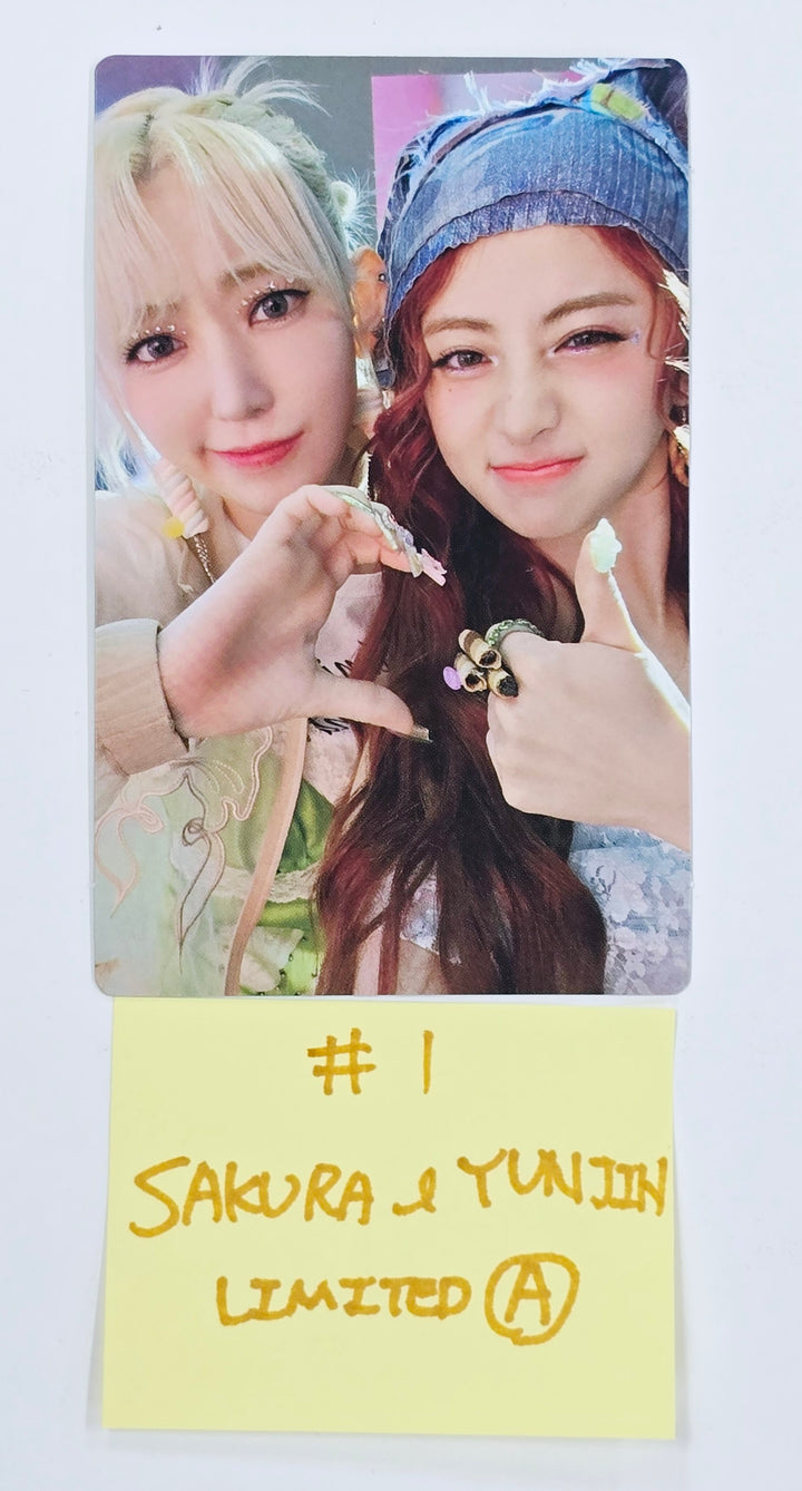 LE SSERAFIM "CRAZY" JAPAN 3rd Single - Official Photocard [Limited A &amp; B, Standard Ver.] [24.12.17]