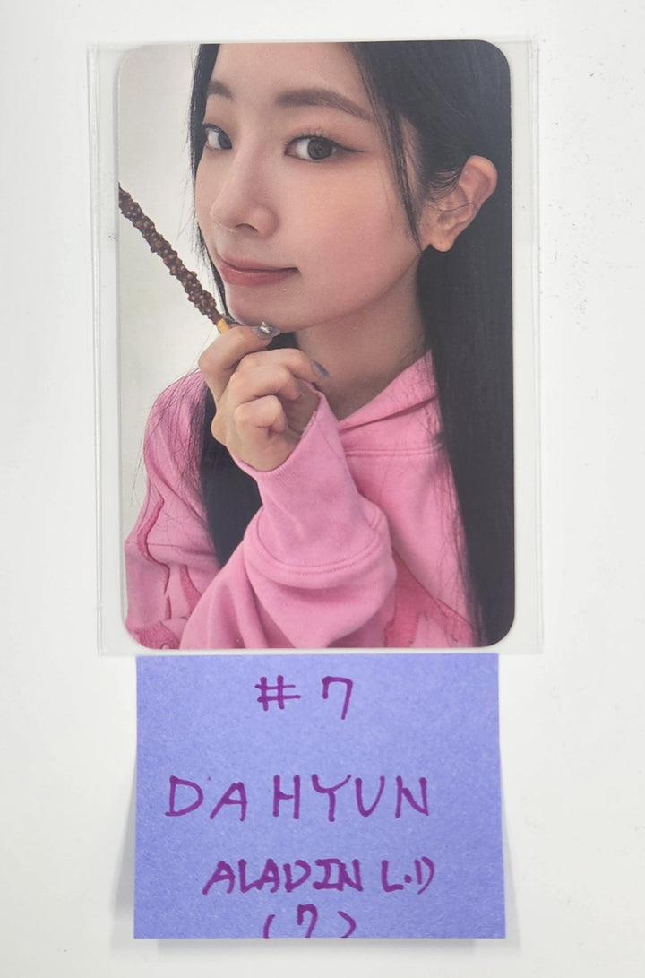 TWICE "STRATEGY" - Aladin Lucky Draw Event Photocard [Platform_Nemo Ver.] [24.12.18]