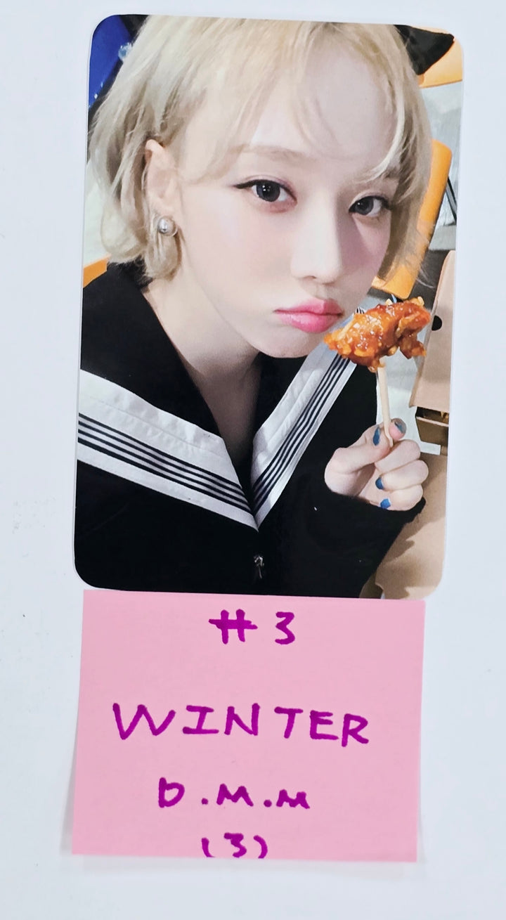 Aespa "Whiplash" - Dear My Muse Fansign Event Photocard [24.12.27]