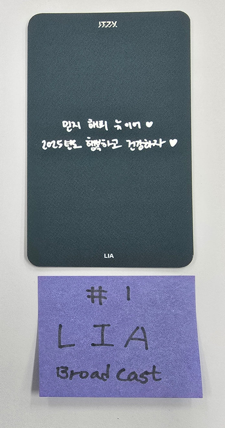 ITZY 2024 MBC Gayodaejejeon - Broadcast Photocard [25.1.6]