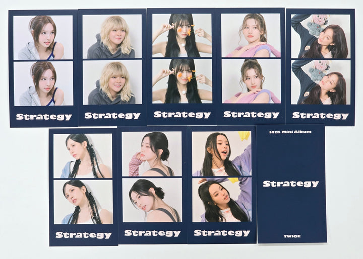TWICE "STRATEGY" - Blue Dream Media Lucky Draw Event 2 Cut Photo [25.1.8]